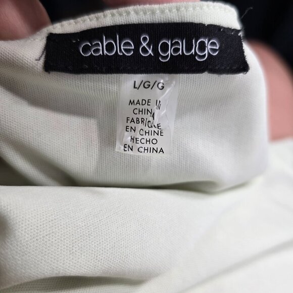 Vintage Y2K Cable and Gauge Cowl Drape Neck Green Brown Mesh Sleeveless Top - Picture 8 of 9